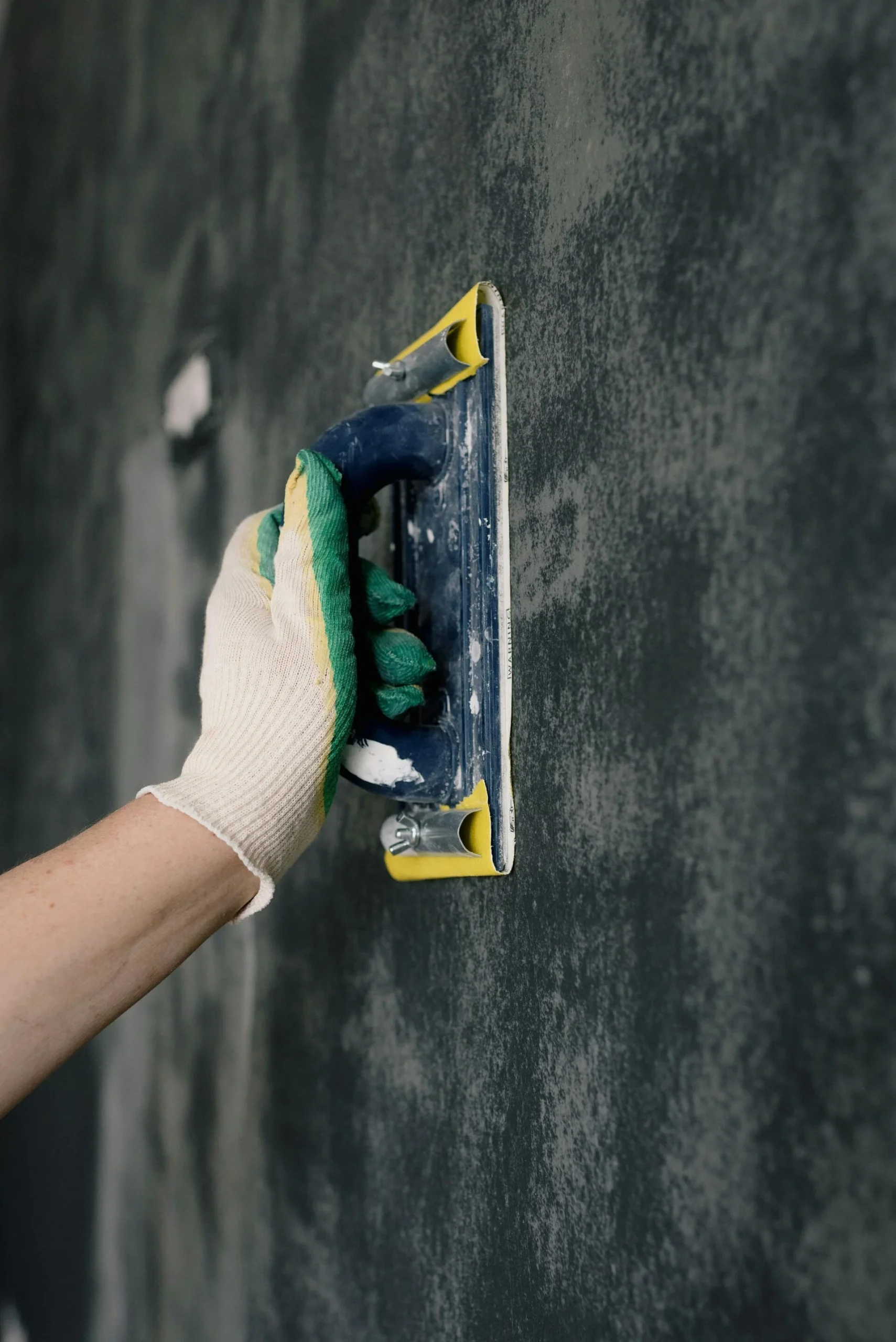 Venetian plaster wall finish