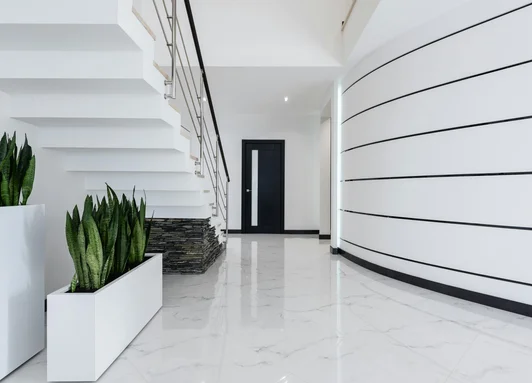 Stair Handrails High Gloss Finishes