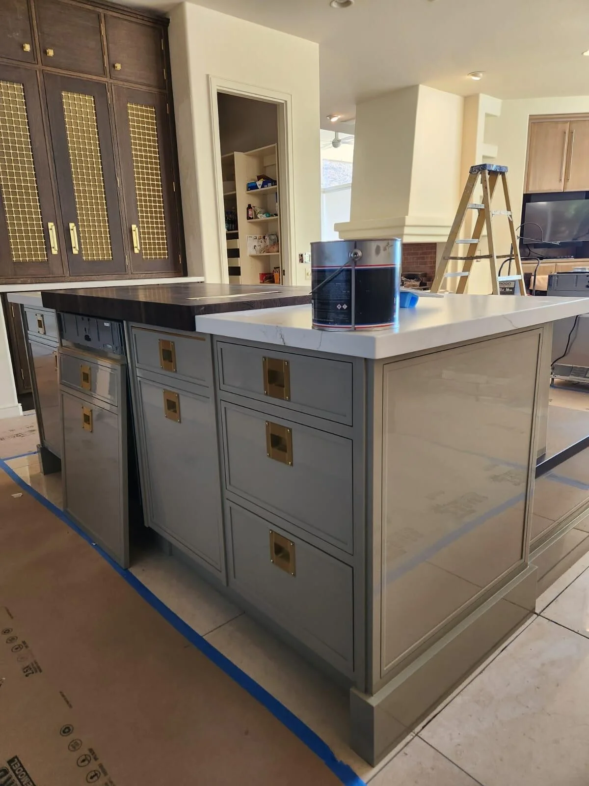 Furniture and cabinetry refinishing